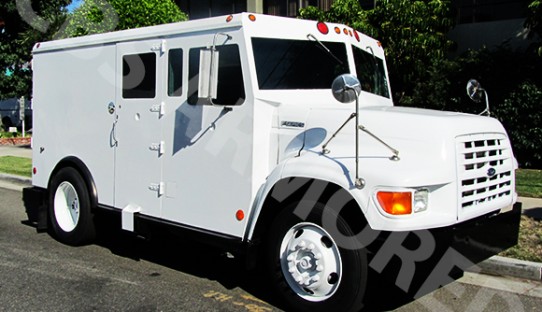 1995 Refurbished Ford F800 Armored Truck